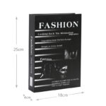 25 CM Hardcover Faux Books for Decoration Modern Stacked Display Book Fashion Decorative Book for Home Decor Bookshelf Coffee Tables and Shelves - Image 3