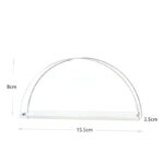 15 CM Acrylic Napkin Holder for Table Paper Tissue Holders Paper Napkin Stand Tissue Box Dispenser for Home Kitchen Bathroom and Restaurant 1 Piece - Image 3