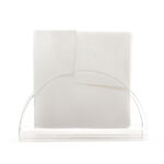 15 CM Acrylic Napkin Holder for Table Paper Tissue Holders Paper Napkin Stand Tissue Box Dispenser for Home Kitchen Bathroom and Restaurant 1 Piece - Image 4