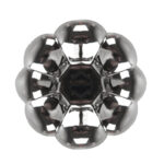 175 ML Handmade Ceramic Coffee Mug with Saucer Set Creative Cup with Sunflower Coaster Unique Mugs for Espresso Latte Mocha and Tea White and Silver - Image 2