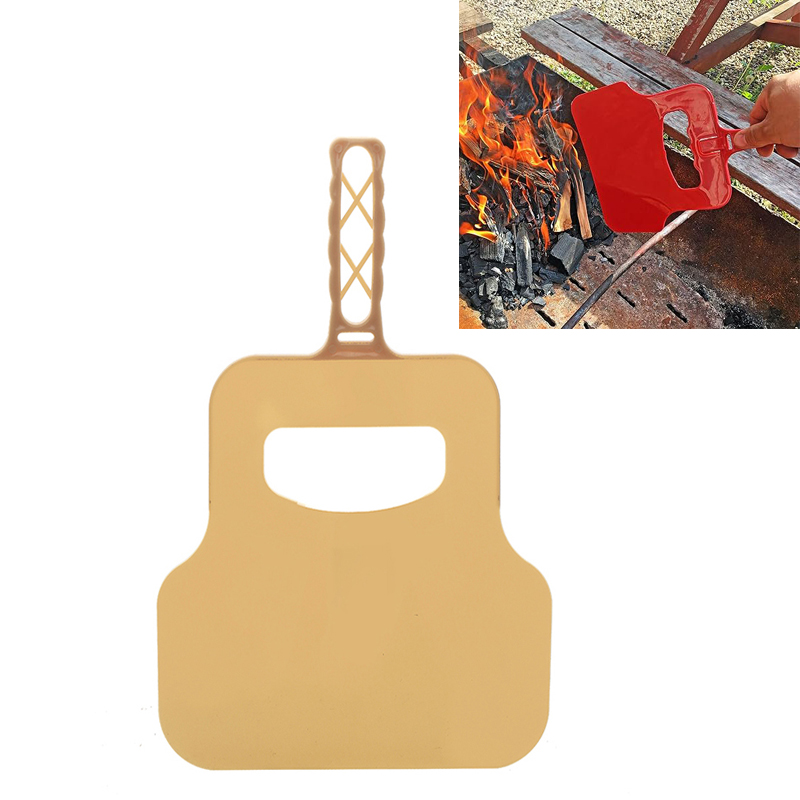 Grill Manual Fan BBQ Hand Held Plastic Grill Fan Hand Crank Barbecue Blower Fan Charcoal Starter Combustion Supporting Tool Grill Accessory 1 Piece (2) - Copy Grill Manual Fan BBQ Hand Held Plastic Grill Fan Hand Crank Barbecue Blower Fan Charcoal Starter Combustion Supporting Tool Grill Accessory 1 Piece - Image 1