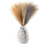 17 CM Modern Creative Handmade Ceramic Flower Vase Craft Ink Painting Pattern Vases Centerpiece Decorative Ornaments for Home Decor 1 Piece - Image 2