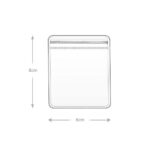 8 CM X 6 CM Set of 20 Waterproof PVC Zipper Lock Bags Jewelry Organizer Pouch Portable Travel Sealable Box Storage Bag for Jewelry and Accessories - Image 3