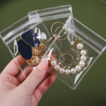 8 CM X 6 CM Set of 20 Waterproof PVC Zipper Lock Bags Jewelry Organizer Pouch Portable Travel Sealable Box Storage Bag for Jewelry and Accessories - Image 2