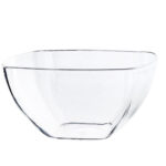 3 L Transparent Acrylic Salad Bowl Multipurpose Serving Bowls Stackable Mixing Bowls Food Storage Containers for Fruits Vegetables and Snack 1 Piece
