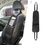 Waterproof Fabric Car Seat Storage Hanging Bag Multi Pocket Seat Side Organizer Multifunctional Mesh Net Pockets Storage Pouch for Cars Accessories