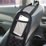 Waterproof Fabric Car Seat Storage Hanging Bag Multi Pocket Seat Side Organizer Multifunctional Mesh Net Pockets Storage Pouch for Cars Accessories - Image 4