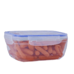 3 L Seal Rectangle Meal Prep Container with Airtight Leakproof Lid Plastic Stackable Storage Containers for Food Prep Refrigerator and Pantry 1 Piece