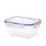 3 L Seal Rectangle Meal Prep Container with Airtight Leakproof Lid Plastic Stackable Storage Containers for Food Prep Refrigerator and Pantry 1 Piece