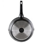 29 CM DOSTHOFF Non Stick Ceramic Coating Induction Saucepan with Glass Lid and Long Handle Small Cooking Pots 1 Piece Black - Image 2