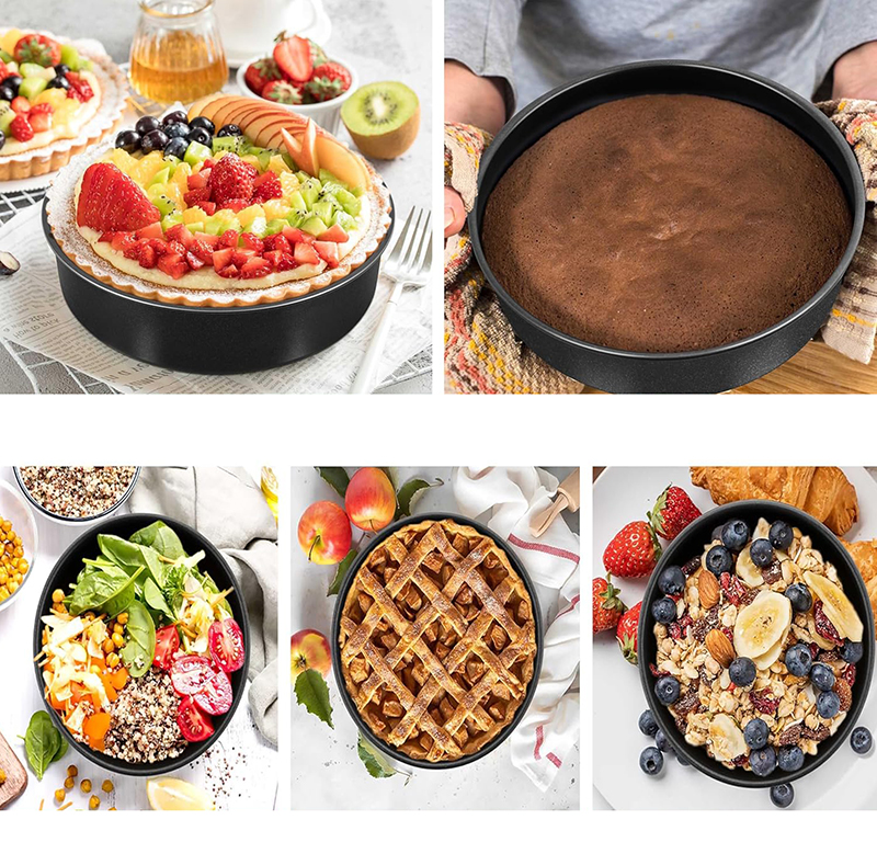 34 CM DOSTHOFF Non Stick Ceramic Coating Baking Pan Round Oven