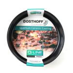 36 CM DOSTHOFF Non Stick Ceramic Coating Baking Pan Round Oven Tray Kitchen Bakeware 1 Piece Black