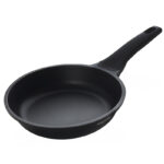 27 CM DOSTHOFF Non Stick Ceramic Coating Induction Round Frying Pan with Handle Kitchen Cookware 1 Piece Black