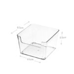 10 CM Plastic Cosmetic Storage Box Stackable Organizers Drawer Multipurpose Storage Bins Drawers Organizer for Bathroom Kitchen and Closet 1 Piece - Image 3