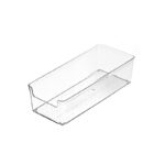 20 CM Plastic Cosmetic Storage Box Stackable Organizers Drawer Multipurpose Storage Bins Drawers Organizer for Bathroom Kitchen and Closet 1 Piece