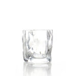 200 ML Set of 6 Irregular Crystal Glass Cup Drinking Cups for Water Whiskey Cocktail and Beverage Transparent - Image 3