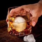 200 ML Set of 6 Irregular Crystal Glass Cup Drinking Cups for Water Whiskey Cocktail and Beverage Transparent - Image 2