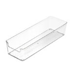 30 CM Plastic Cosmetic Storage Box Stackable Organizers Drawer Multipurpose Storage Bins Drawers Organizer for Bathroom Kitchen and Closet 1 Piece