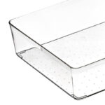 30 CM Plastic Cosmetic Storage Box Stackable Organizers Drawer Multipurpose Storage Bins Drawers Organizer for Bathroom Kitchen and Closet 1 Piece - Image 4