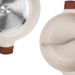 31CM Dual-Sided Non-Stick Hot Pot with Divider & Glass Lid Multi-Cooktop Compatible Suitable for Induction Gas & Electric Cooktops - Image 4