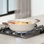 31CM Dual-Sided Non-Stick Hot Pot with Divider & Glass Lid Multi-Cooktop Compatible Suitable for Induction Gas & Electric Cooktops - Image 2