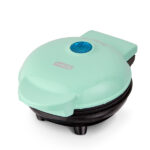 DASH MINI WAFFLE MAKER AQUA