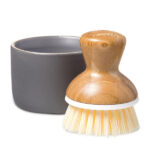 FULL CIRCLE BUBBLE UP – DISH BRUSH & CERAMIC DISH