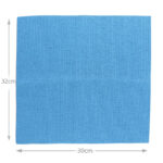 32 CM X 30 CM Gamex Microfiber Cloth Remove Water Stains Polish Perfectly for All Surfaces Cleaning Cloth for Stubborn Dirt 1 Piece Blue - Image 3