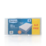 Gamex Pack of 6 Scouring Sponge for Non Stick Pans Anti Scratch Sponges Scourer for Cleaning Non Stick Cooking Pan and Sensitive Surfaces Blue - Image 2