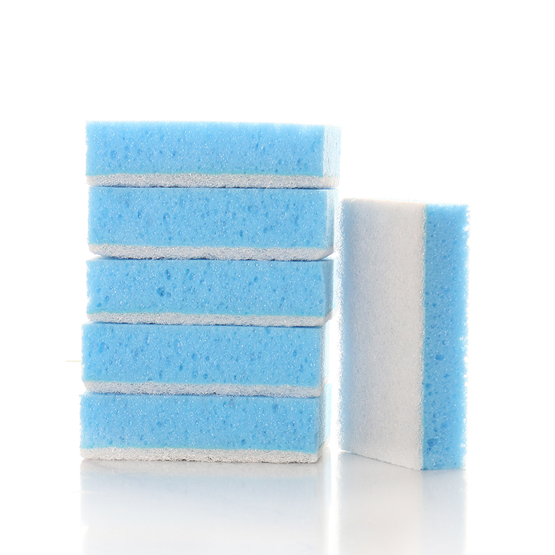 Gamex Pack of 6 Scouring Sponge for Non Stick Pans Anti Scratch Sponges Scourer for Cleaning Non Stick Cooking Pan and Sensitive Surfaces Blue (2) Gamex Pack of 6 Scouring Sponge for Non Stick Pans Anti Scratch Sponges Scourer for Cleaning Non Stick Cooking Pan and Sensitive Surfaces Blue - Image 1