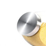 200 ML Glass Food Storage Jar with Airtight Seal Metal Lid Food Storage Jars for Storing Spices Condiment Salt Pepper and Chili Flakes 1 Piece - Image 2