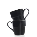 300 ML Ceramic Coffee Mug with Handle Glazed Ceramic Tea Mugs Modern Drinkware Cups for Latte Cappuccino and Milk Microwave Dishwasher Safe 1 Piece - Image 4
