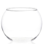 11 L Large Glass Fish Tank Round Planter Terrarium Decorative Glass Bowl Flower Vase Tealight Candles Centerpiece Bowls Glass Fish Aquarium 1 Piece