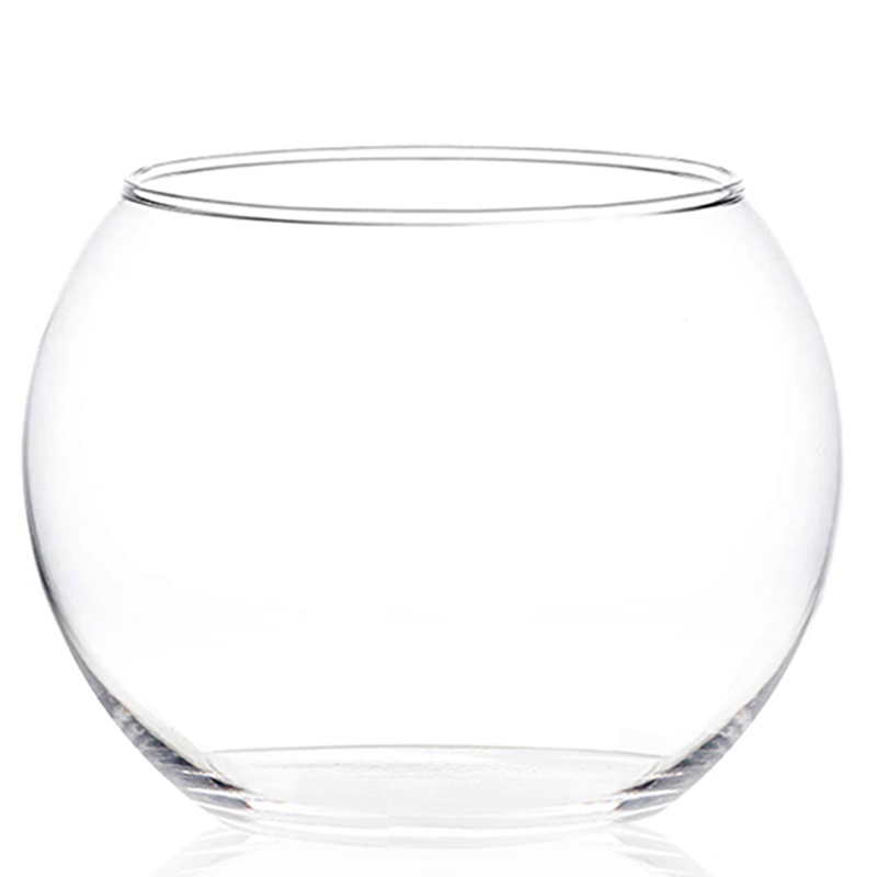 Large Glass Fish Tank Round Planter Terrarium Decorative Glass Bowl Flower Vase Tealight Candles Centerpiece Bowls Glass Fish Aquarium 1 Piece (25) 11 L Large Glass Fish Tank Round Planter Terrarium Decorative Glass Bowl Flower Vase Tealight Candles Centerpiece Bowls Glass Fish Aquarium 1 Piece - Image 1
