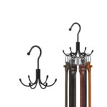 Metal Belt Hanger Belt Storage Rack for Closet 360° Rotatable Space Saving Closet Organizers and Storage for Belts Bras Ties and Tank Top 1 Piece