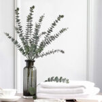 6 Stems Natural Dried Eucalyptus Flowers Dried Flowers for Vase Decoration Natural Branches for Wedding Boho Decor Green - Image 2