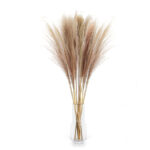 54 Stems Natural Dried Pampas Grass Flowers Dried Flowers for Vase Decoration Natural Branches for Wedding Boho Decor Beige - Image 5