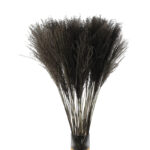 16 Stems Natural Dried Pampas Grass Flowers Dried Flowers for Vase Decoration Natural Branches for Wedding Boho Decor Black