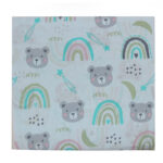 3 Pieces Cotton Kids Single Duvet Cover Set Bedding Set for Boys and Girls Comforter Cover Set Includes Duvet Cover Fitted Sheet and Pillow Case Green - Image 4