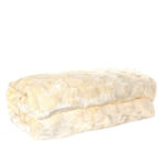 160 CM X 230 CM Fluffy Faux Fur Blanket Double Side Super Warm Plush Cozy Throw Blankets for Fall Winter Furry Blankets for Bed Couch and Sofa Beige