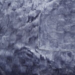 160 CM X 230 CM Fluffy Faux Fur Blanket Double Side Super Warm Plush Cozy Throw Blankets for Fall Winter Furry Blankets for Bed Couch and Sofa Blue - Image 2