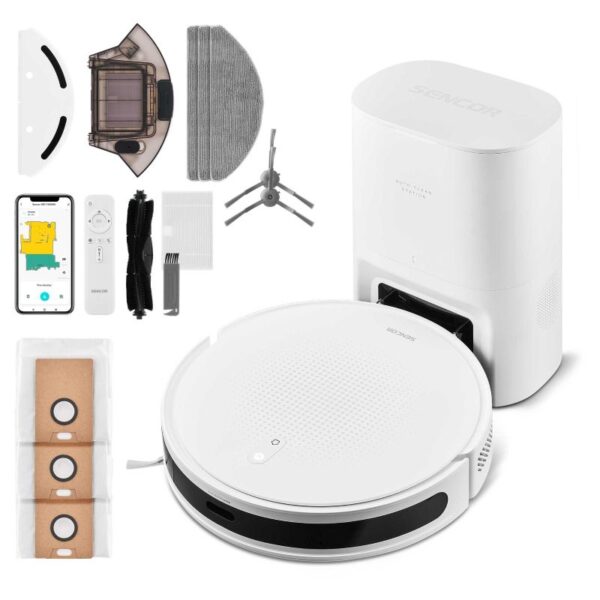Sencor Self-Emptying Robot Vacuum with Laser Navigation