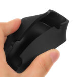 Silicone Ashtray Portable Non Stick Heat Resistant Ashtrays Round Cigarette Ashtray Holder for Home Office and Outdoor 4 Cigarettes Position - Image 2