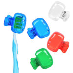 Toothbrush Head Cover Protector Cap Brush Pod Case Protective Plastic Clip for Household and Travel Fits Manual and Electric Toothbrushes 1 Piece