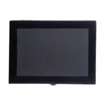 Velvet Jewelry Box Safety Lock Jewelry Organizer with Clear Lid Display Showcase Holder Storage Case Holders for Rings and Earrings 1 Piece Black - Image 4