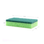 Vileda 2 Pieces Scourer Ultra Fresh High Foam Sponge Anti Bacterial Sponges Deep Cleaning Scouring Green - Image 3