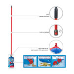 Vileda 3 Action Floor Mop with Long Handle Deep Cleaning Mop for Floors Stubborn Dirt Removal 1 Piece - Image 5