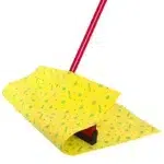 Vileda 3 Pieces Floor Cloth Absorbent Household Cleaning Cloths High Cleaning Performance Reusable and Washable Yellow