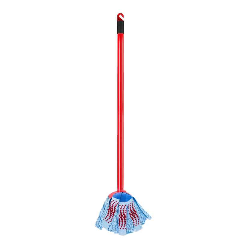 Vileda 3 Action Floor Mop with Long Handle Deep Cleaning Mop for Floors Stubborn Dirt Removal 1 Piece - Image 1