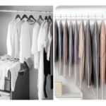 137 CM Set of 5 Waterproof Garment Bags Suit Bag with Sturdy Zipper Clothing Dust Cover Clothes Cover Storage for Suits Coats and Dresses Transparent - Image 4